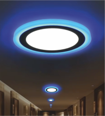 6+3 W Renkli Panel Led Armatür