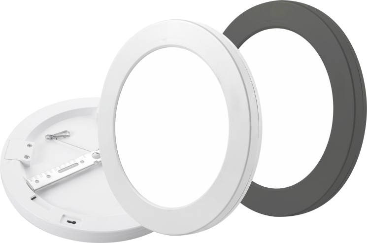 18 W Yuvarlak Sensörlü Panel Led Armatür - 3 Renk Fonksiyonlu