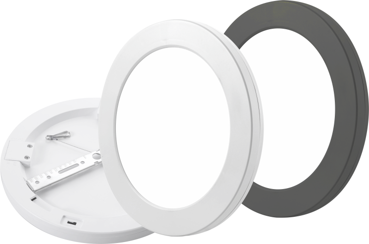18 W Yuvarlak Sensörlü Panel Led Armatür - 3 Renk Fonksiyonlu