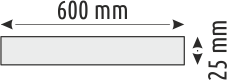 20+20 W MAGNET TUBE ARMATÜRLER (2 RENK FONKSİYONLU) - BEYAZ SOKET