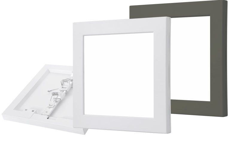 18 W Sıva Üstü Kare Sensörlü Panel Led Armatür - 3 Renk Fonksiyonlu