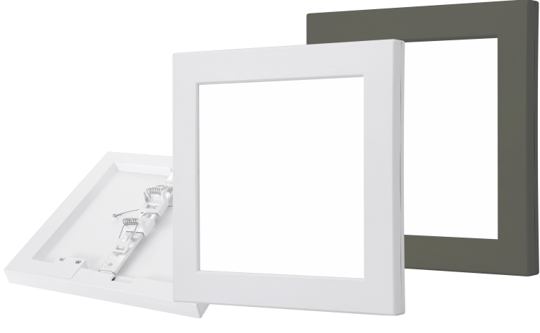 18 W Sıva Üstü Kare Sensörlü Panel Led Armatür - 3 Renk Fonksiyonlu