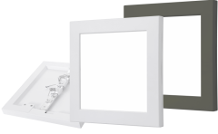 18 W Sıva Üstü Kare Sensörlü Panel Led Armatür - 3 Renk Fonksiyonlu