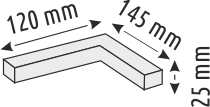 MAGNET L DÖNÜŞ APARATI (SIVA ALTI - TRIMLESS)