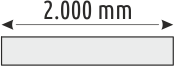 MAGNET RAY ARMATÜR (SIVA ALTI) - 2 METRE