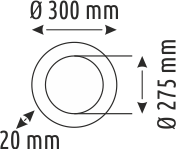 48 W Ayarlanabilir Backlight Yuvarlak Lüx Panel