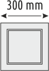 48W Kare Panel Aydınlatma - Beyaz Kasa