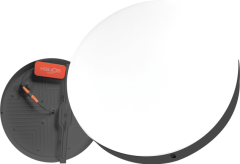 48 W Backlight Sıva Üstü Panel Aydınlatma - Metal Siyah Kasa