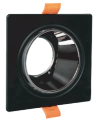 TEKLİ DEKORATİF METAL SİYAH KROM KASA