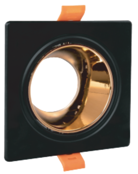 TEKLİ DEKORATİF METAL SİYAH GOLD KASA