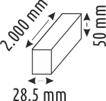 2 Mt. MAGNET ARMATÜR RAYLARI