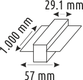 1 Mt. MAGNET ARMATÜR RAYLARI