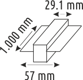 1 Mt. MAGNET ARMATÜR RAYLARI