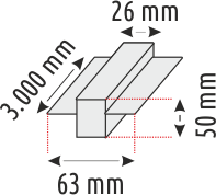3 Mt. MAGNET ARMATÜR RAYLARI