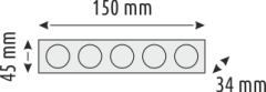 10 W LED ARMATÜR - PARİS