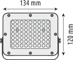 50W Solar Led Projektör