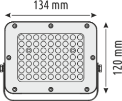 50 W SOLAR LED PROJEKTÖR