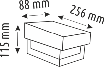 30 W SOLAR DUVAR AYDINLATMA