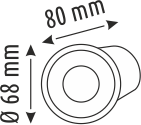 12W LED ÇİM ARMATÜRÜ - IP65