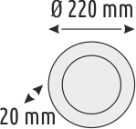 36W Backlight Sıva Üstü Panel Aydınlatma - Metal Kasa