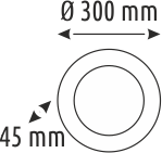 48 W Backlight Sıva Üstü Panel Aydınlatma - Metal Kasa