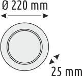 36 W UFO LED AMPUL