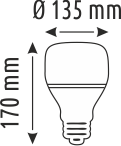 60 W LED AMPUL