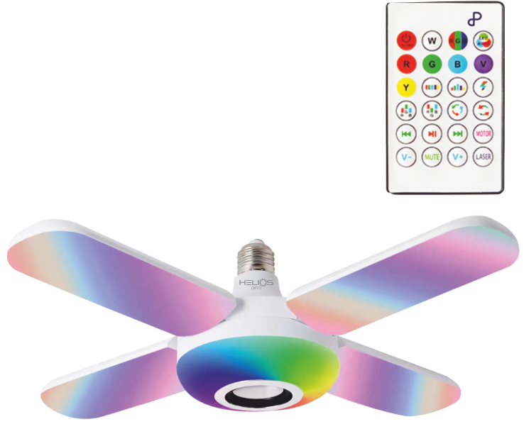 36 W BLUETOOTH PERVANE AMPUL