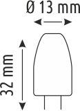 5 W LED AMPUL 12V