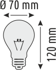 7W ŞARJLI LED AMPUL