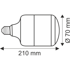 40w Led Ampül Beyaz