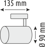 36 W RAY SPOT - TURBO
