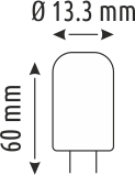 5 W LED AMPUL