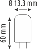5 W LED AMPUL