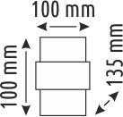 10 W LED DUVAR AYDINLATMA