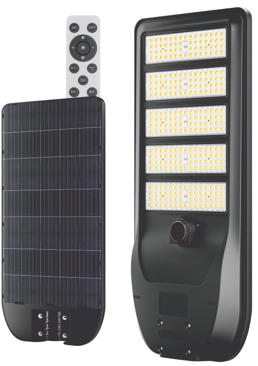 1000 W SENSÖRLÜ SOLAR SOKAK AYDINLATMA - IP65