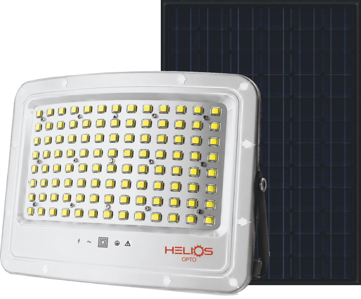 100 W SENSÖRLÜ SOLAR LED PROJEKTÖR - IP65