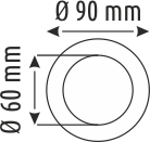 LEDLİ CAM SPOT - HİLAL