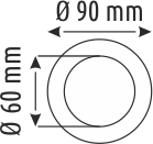 LEDLİ CAM SPOT - DERYA