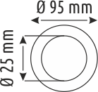 LEDLİ CAM SPOT - HUZUR