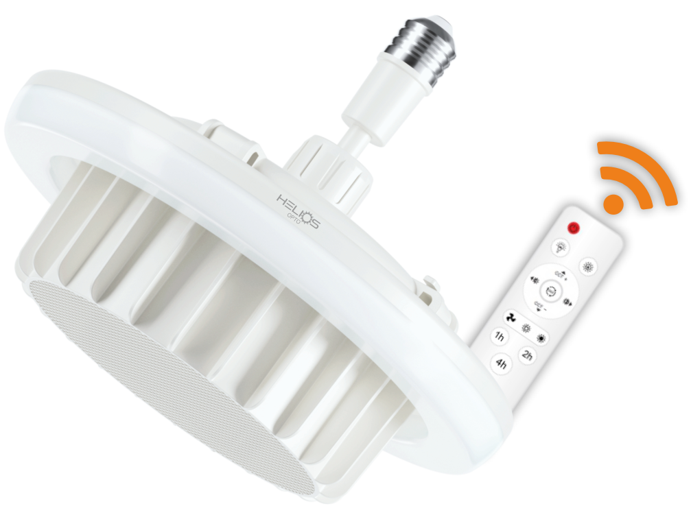 60 W SICAK FANLI TAVAN AYDINLATMA - E27