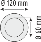 LEDLİ CAM SPOT - SALKIM