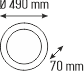 36 W TUNABLE LED TAVAN AYDINLATMA - PERFECT