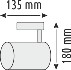 PAR30 RAY SOKETLİ BOŞ KASA - BEYAZ KASA