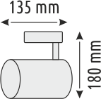PAR30 RAY SOKETLİ BOŞ KASA - SİYAH KASA
