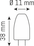 3 W LED AMPUL 12V