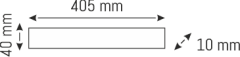 10 W SENSÖRLÜ BANT ARMATÜR