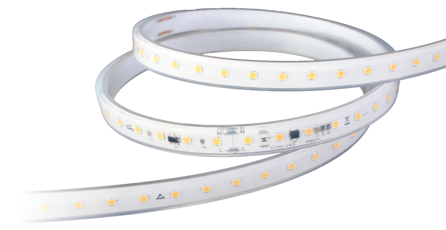 220V  2835 DIŞ MEKAN SİLİKONLU ŞERİT LED