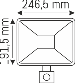100 W SMD SENSÖRLÜ LED PROJEKTÖR - IP65