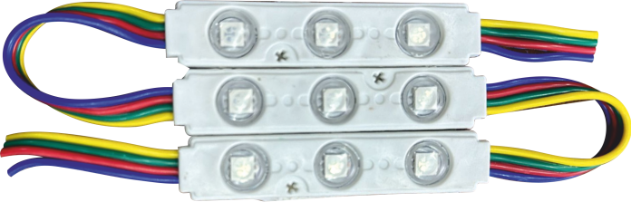 0,72W  12V 7015-5050-3D  RGB LED MODÜL